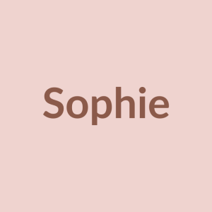 Sophie โ handgemaakte pop